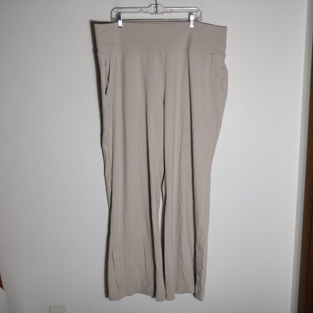 Athleta Venice Flare Pant Womens‎ 2X Abalone High Rise Athletic Casual 882675